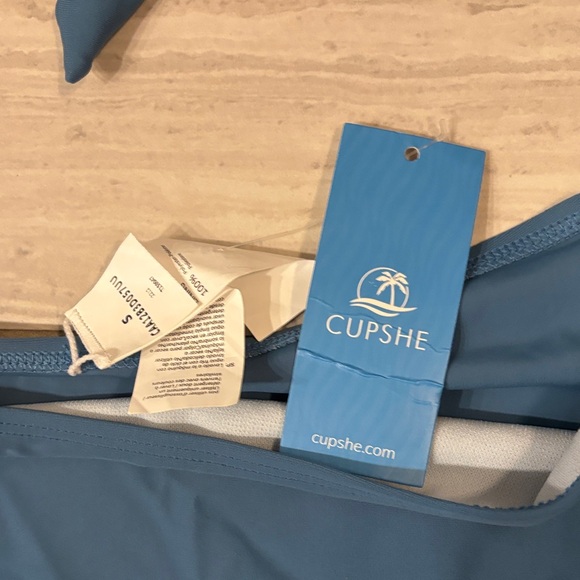 Cupshe Teal Bikini Set - Picture 4 of 6